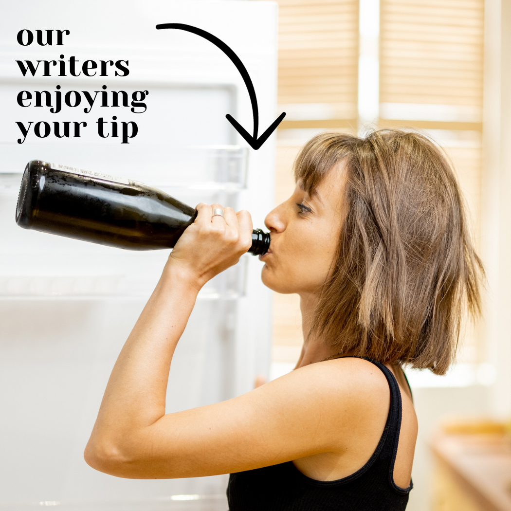 Buy our writers a glass of wine