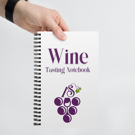 Armchair Sommelier Wine Tasting Notebook-White